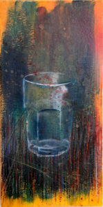 Another amazing painting by Corey Okada called An August Glass (For Laureen)