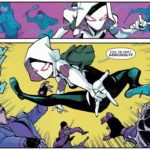 Takeshi Miyazawa: From Spider-Gwen: Ghost-Spider #6, "Have You Seen Me Lately?" (2019).