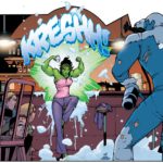Juan Bobillo: From She-Hulk #1, "The Girl from Gamma Gamma Gamma" (2004).