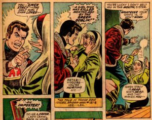 Ross Andru: Panel from The Amazing Spider-Man #145 (1975).