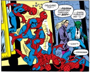 Ross Andru: Panel from The Amazing Spider-Man #147 (1975).