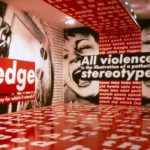 Barbara Kruger show installation; Mary Boone Gallery, NYC (1991).