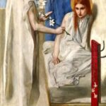 Dante Gabriel Rossetti: Ecce Ancilla Domini: The Annunciation (1850)