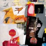Robert Rauschenberg: Overdrive (1963).