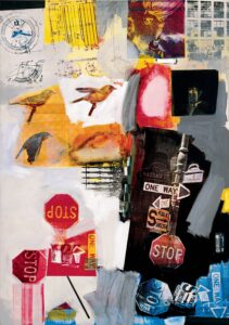 Robert Rauschenberg: Overdrive (1963).