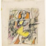Willem de Kooning: Study for 'Woman I' (1952).