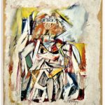 Willem de Kooning: Woman (1950).
