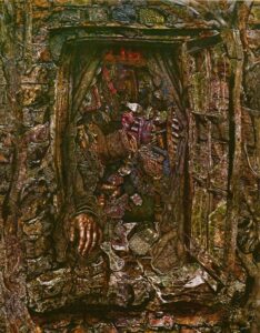 Ivan Albright: Poor Room – There Is No Time, No End, No Today, No Yesterday, No Tomorrow, Only the Forever, and Forever and Forever without End (1942-63).