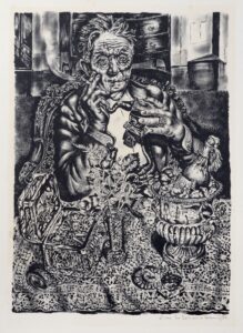 Ivan Albright: Self Portrait at 55th East Division Street (1947).