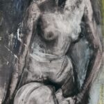 Jim Dine: Jessie with Shell (#3) (1982).