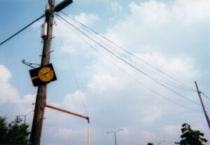 The Legendary Sun Studio sign; Memphis, TN (2004).