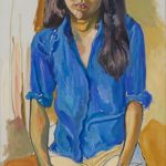 Alice Neel: Ginny in a Blue Shirt (1969).