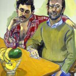 Alice Neel: Geoffrey Hendricks and Brian (1978).