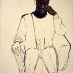 Alice Neel: James Hunter, the Black Draftee (1965).