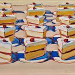 Wayne Thiebaud: Boston Cremes (1962).