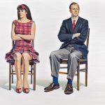 Wayne Thiebaud: Two Seated Figures (1965).