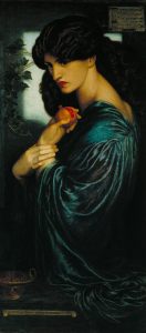 Dante Gabriel Rossetti: Proserpine (1874).