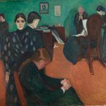 Edvard Munch: Death in the Sick Chamber (1893).