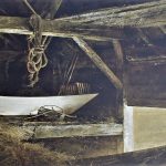 Andrew Wyeth: Hay Ledge (1957).