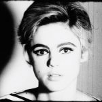 Andy Warhol: Still from Screen Test: Edie Sedgwick (1965). 16mm black and white film.