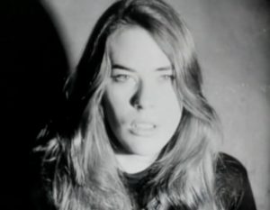 Andy Warhol: Still from Screen Test: Mary Woronov (1966). 16mm black and white film.